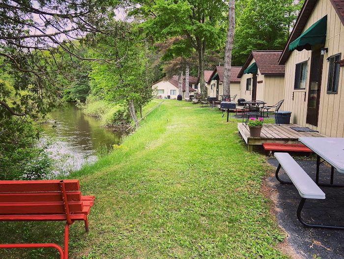 Betsie Riverside Resort - From Website